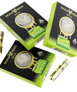 Super Sour Diesel Muha Meds Cart 1000MG | Sativa