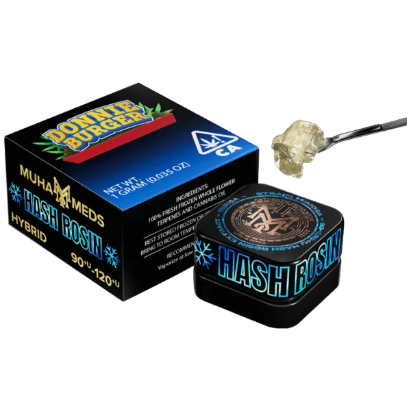 Donny Burger Muha Meds Hash Rosin | Hybrid