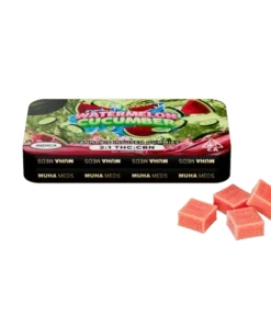 Muha Meds Watermelon Cucumber Gummies | Indica