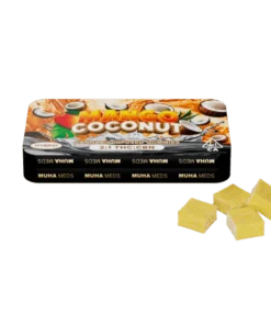 Muha Meds Mango Coconut Gummies | Hybrid